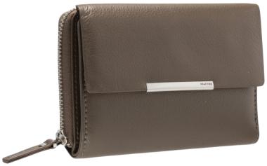 Maitre Belg Damen Geldbörse Leder Dagrete falcon Schlammbraun