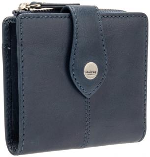 Maitre Lemberg Alberta Lederbörse schmal Midblue