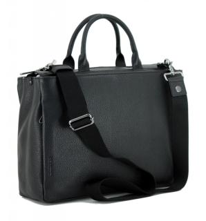 Mandarina Duck Aktentasche Mellow schwarz Leder Top Handle