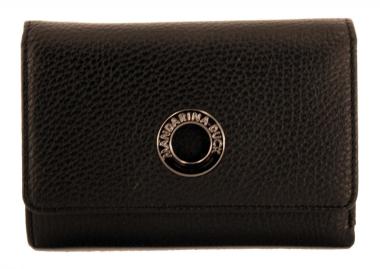 Mandarina Duck Geldbörse Leder Mellow Anthrazit Schwarz Nero