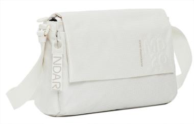 Mandarina Duck Überschlagtasche MD20 Messenger Latte cremeweiß schimmernd