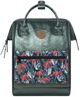 Metallicrucksack Cabaia dunkelgrün irisierend Lucerne wasserabweisend Medium