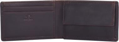 Minibörse Leder Maitre Birkheim Gerno Billfold SH2 Dunkelbraun Used Look