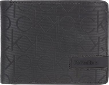 Monogram Brieftasche Herren Calvin Klein Trifold Coin RFID