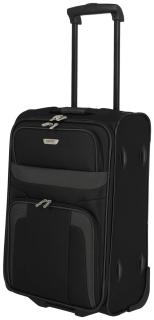 Paklite Handgepäcktrolley Orlando S 53cm schwarz 2-Rad-Koffer