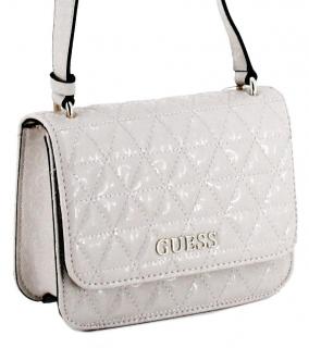 Partytasche Guess Noelle Mini Blush Rosa Steppnaht Glanz