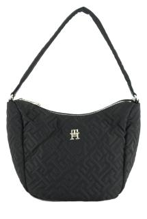 Pillow Hobotasche Tommy Hilfiger Flow Shoulder Bag Black Nylon