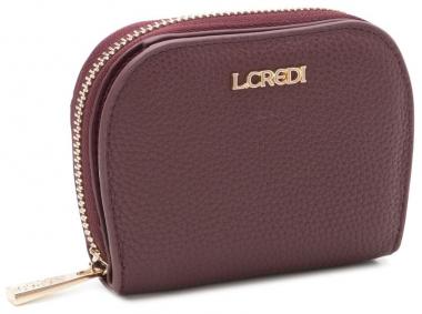 Portemonnaie L.Credi Perla Wine Bordeaux Herbst vegan