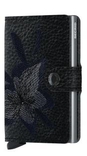RFID Kartenhülle schwarz Stitch Magnolia Secrid Miniwallet