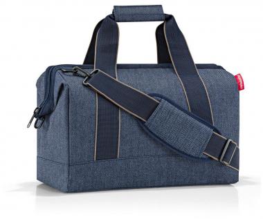 Reisenthel Reisetasche Allrounder M Herringbone Dark Blue 