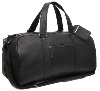 Reisetasche Rivaro Leder schwarz The Chesterfield Branch