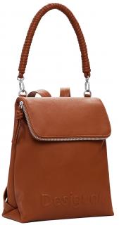 Rucksacktasche Hampton Desigual Camel Logo