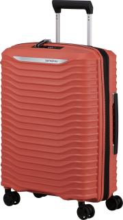 Samsonite Upscape erweiterbarer Bordtrolley Spinner S 55cm EXP Clay orangerot