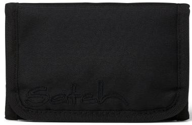 Satch Geldbeutel Nordic Black Lederzipper klassisch