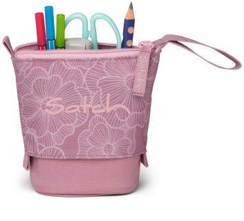 Satch Stifteetui rosa Blumenprnit Pencil Slider magnolia Dream