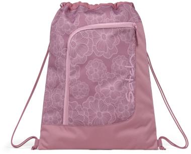 Satch Turnsackerl Magnolia Dream altrosa Blumenprint Drawstring