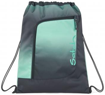 Satch kleiner Freizeitbeutel Gradient Mint grau Farbverlauf