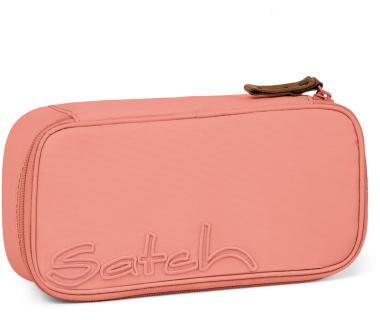 Schüttelpennal Satch Pencil Box Nordic Coral nachhaltig Koralle Geodreieck