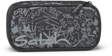 Schüttelpennal grau Graffiti Satch Pencil Box Street Ink