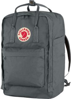 Schulrucksack Fjällräven Kanken 17 Zoll Super Grey Reflektoraufnäher