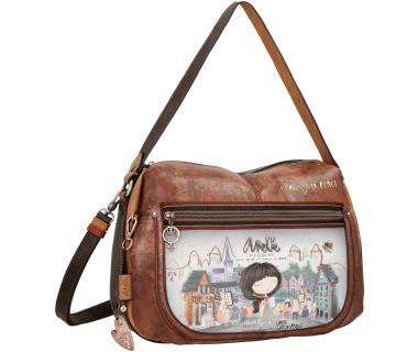 Schultertasche braun bunt Anekke Voice Aktivismus Gleichberechtigung