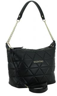 Schultertasche gesteppt schwarz Valentino Carnaby Nero