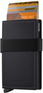Secrid Bandwallet Matte Black Kartenetui schwarz