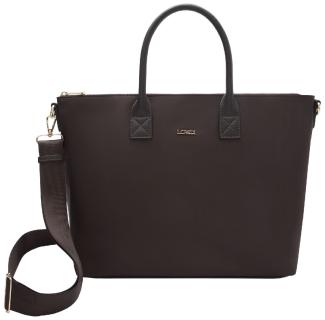 Shoppertasche geräumig L.Credi dunkelbraun Pura Chocolate