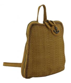 Soft Weaving 2 Mustard Deborah Harbour2nd Backpack gelb