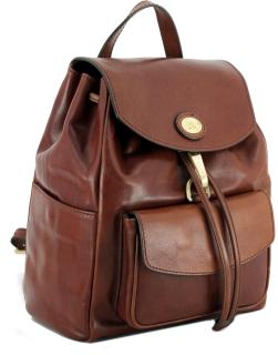 The Bridge Lederrucksack Story Donna braun Drawstring