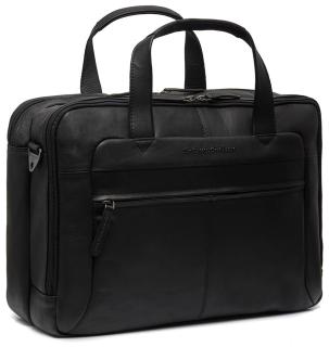 The Chesterfield Brand Ryan gewachstes Leder schwarz Businesstasche