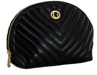 Toilettetasche schwarz gesteppt Guess