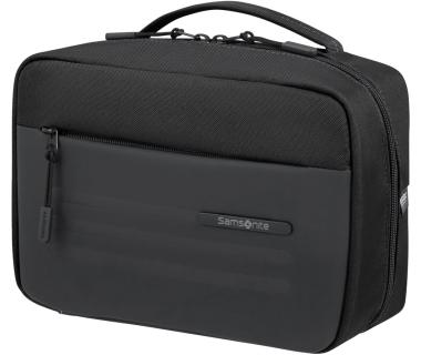 Toilettetasche schwarz recycled Samsonite StackD Black