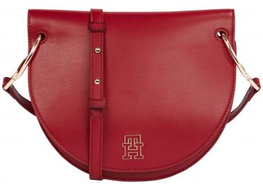 Tommy Hilfiger Chic Saddle Bag Überschlagtasche Rouge