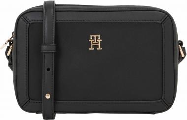 Tommy Hilfiger Nylon Crossbody Bag recycelt TH Essential S Crossover gerahmt schwarz