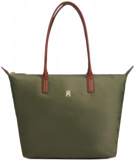 Tommy Hilfiger Popette Tote Henkeltasche Nylon Hundsman Green