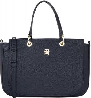 Tommy Hilfiger Satchel Emblem Kurzgrifftasche Maritim