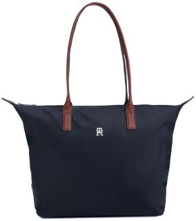 Tommy Hilfiger Shopper Tasche Popette Tote Spaceblue Perlon