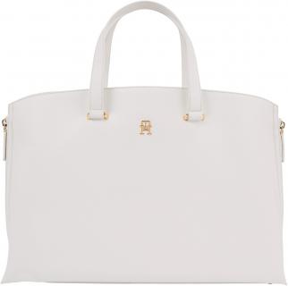 Tommy Hilfiger Tasche Damen TH Modern Tote ecru weiß zweifärbig