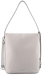 Tote Bag Leder FredsBruder MyBestie Upright Hobo Light Grey