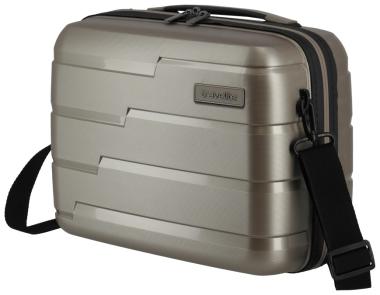 Travelite Air Base Beautycase Champagne Hartschale