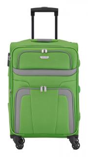 Travelite Orlando Rollenkoffer M 65cm erweiterbar grün