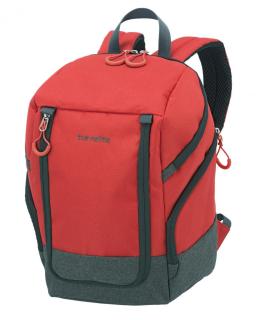 Travelite Rucksack Bordgepäck cabin size rot/grau