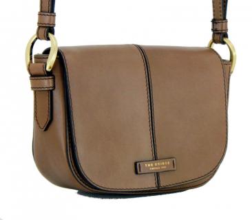 Überschlagtasche Faentina Grigio The Bridge graubraun Gold