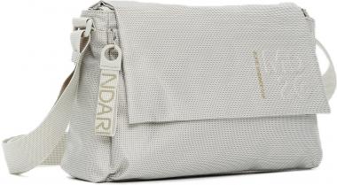 Überschlagtasche MD20 Messender Whitecap Gray beige Mandarina Duck
