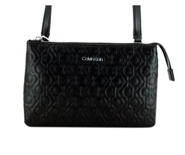 Umhängetasche mit Alloverprägung CK Must DBL Crossbody Calvin Klein