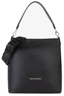 Valentino Aleksandra Beuteltasche Statementgurt Nero schwarz
