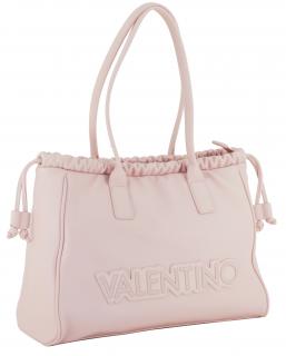Valentino Oxford Cipria Shoppertasche hellrosa Logoapplikation