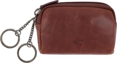 breites Schlüsseltäschchen camel active Como Medium Cognac Leder