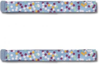 bunt gepunktete Swaps Wechselbänder für Satch Pack Confetti Blue